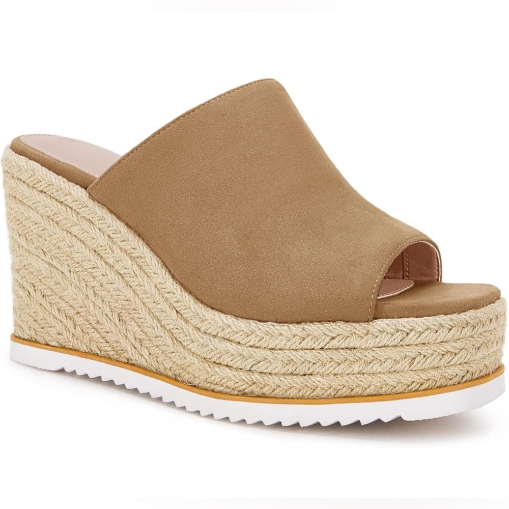 Brand new. Ricristy Womens Wedge Platform Sandal size 9